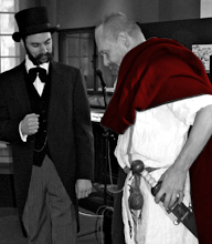 Inszenierung zu Ihrem Thema als Bühnenstück oder Strassentheater